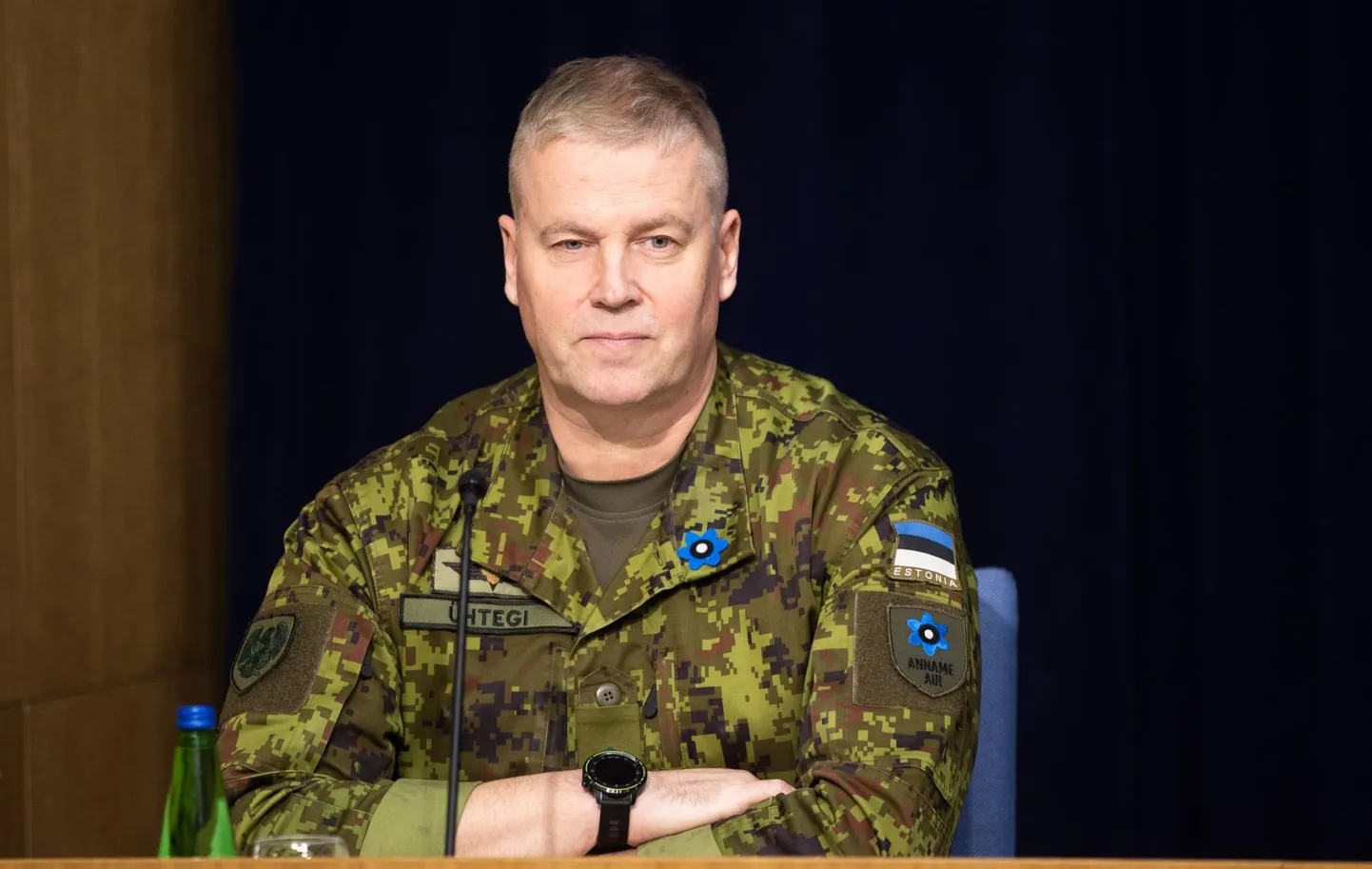 Päevakajalistel teemadel arutlevad Kaitse­liidu ülem brigaadikindral Riho Ühtegi (pildil) ja politsei- ja piirivalveameti peadirektor Elmar Vaher.