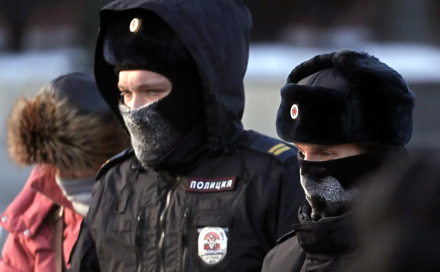 Vene politseinikud.