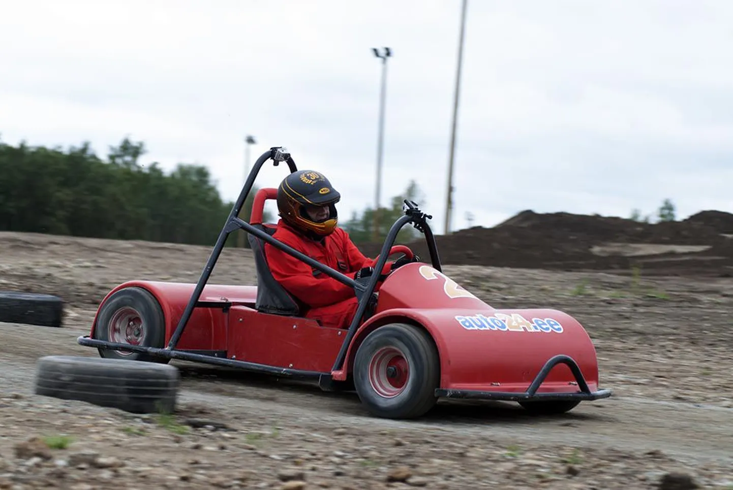 Margus Murakas mägiautol