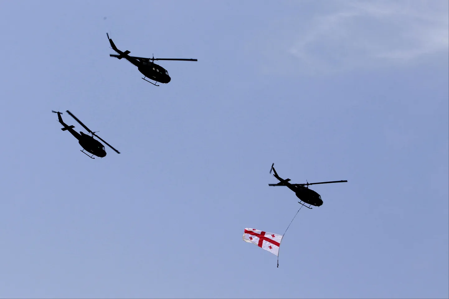 Gruusia armee helikopterid.