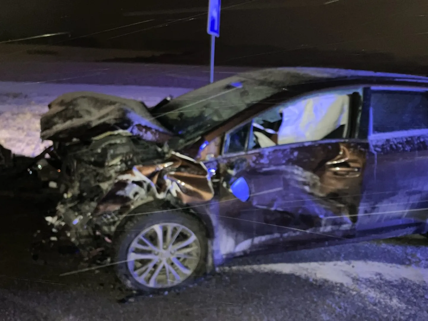 Pühapäeval Tartu külje all Luunja vallas juhtunud liiklusõnnetuses keegi viga ei saanud.