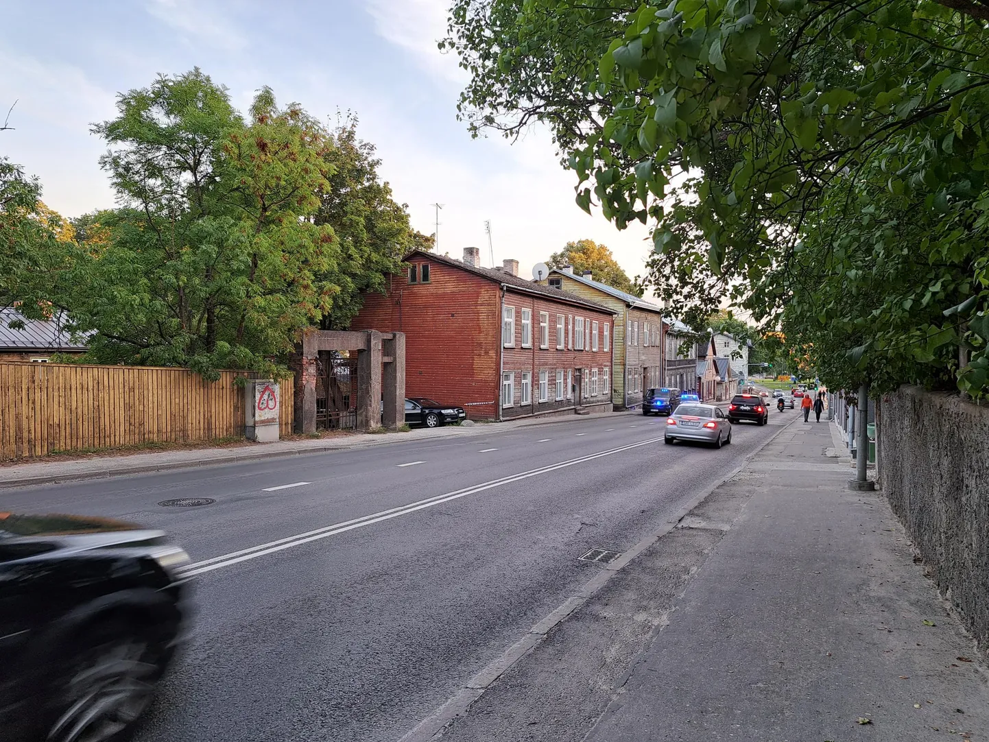 Täna õhtul Narva maanteel.