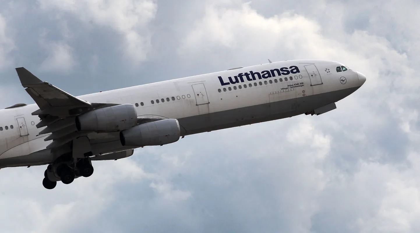 Lufthansa lennuk.
