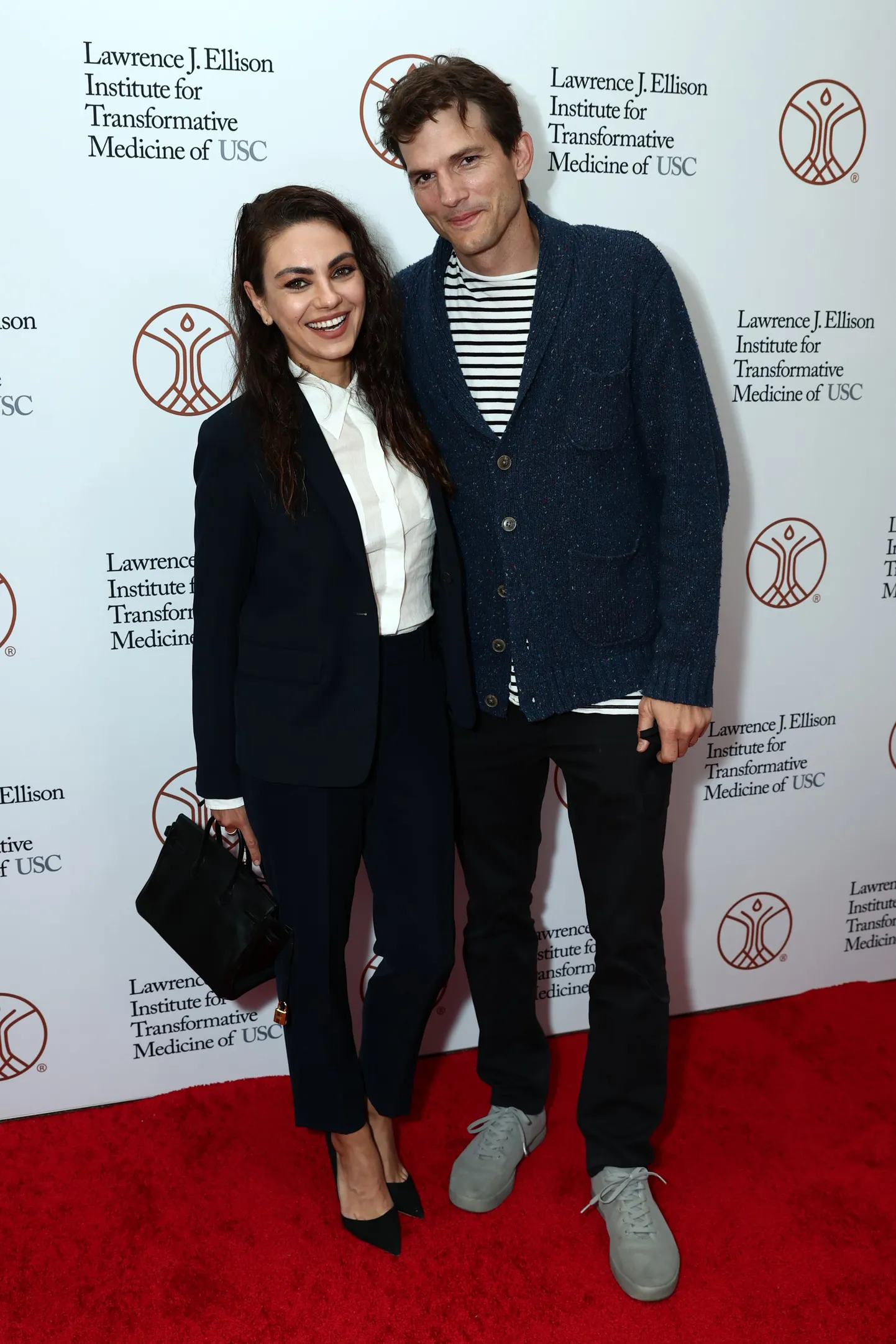 Mila Kunis and Ashton Kutcher.