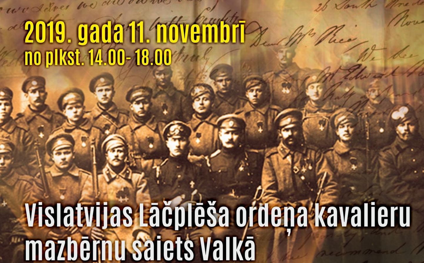 Esmaspäeval tähistatakse Lätis Lāčplēsise ehk Karutapja päeva. Valkas tähistatakse seda üritusega, mis kannab nime «Üleriigiline Karutapja ordeni kavaleride lastelaste kogunemine: kangelaslikkus vuntside taga».