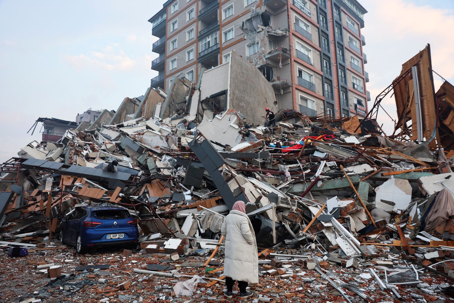 Последствия землетрясения в Турции.