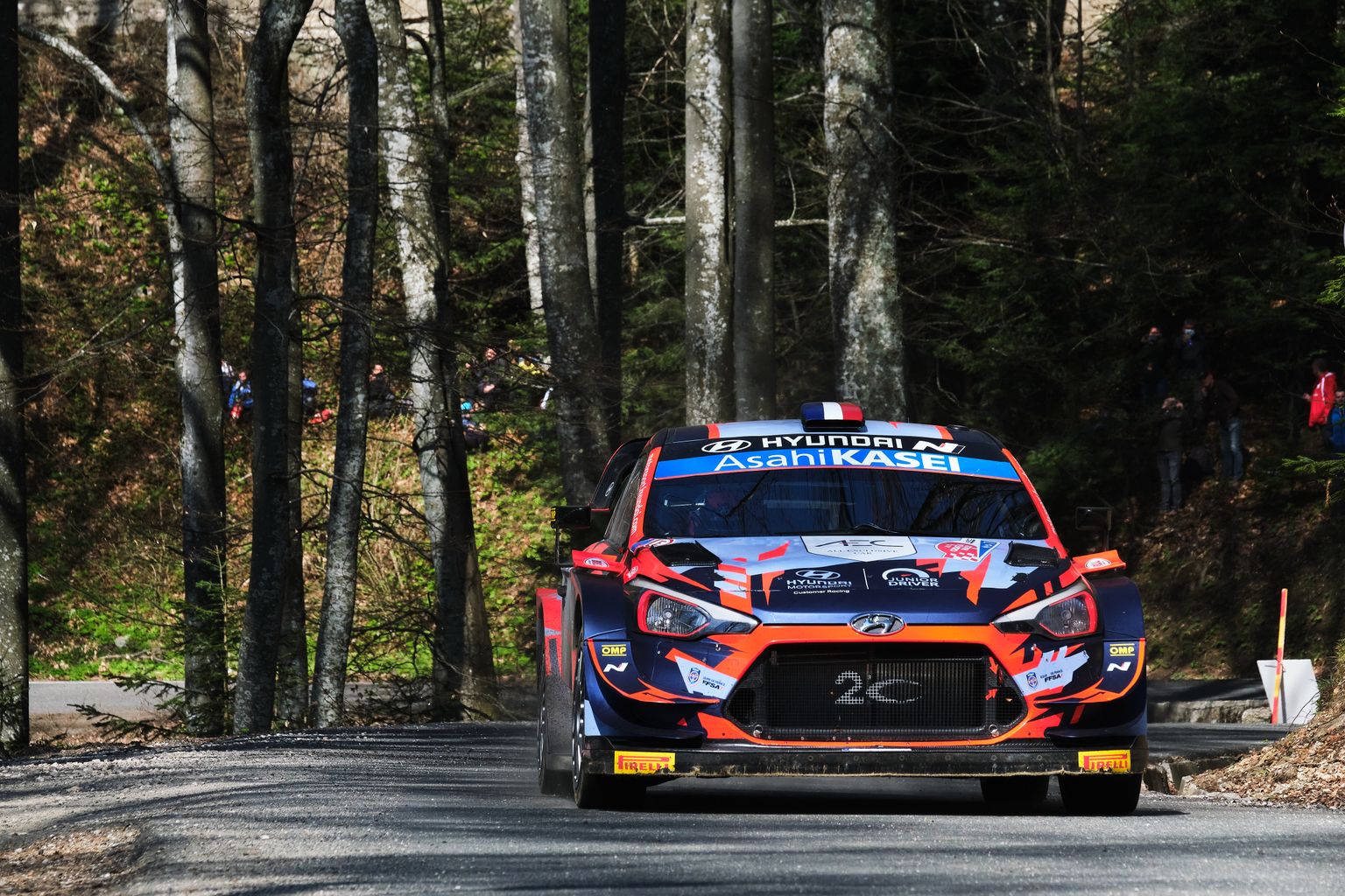 Thierry Neuville Horvaatia rallil.