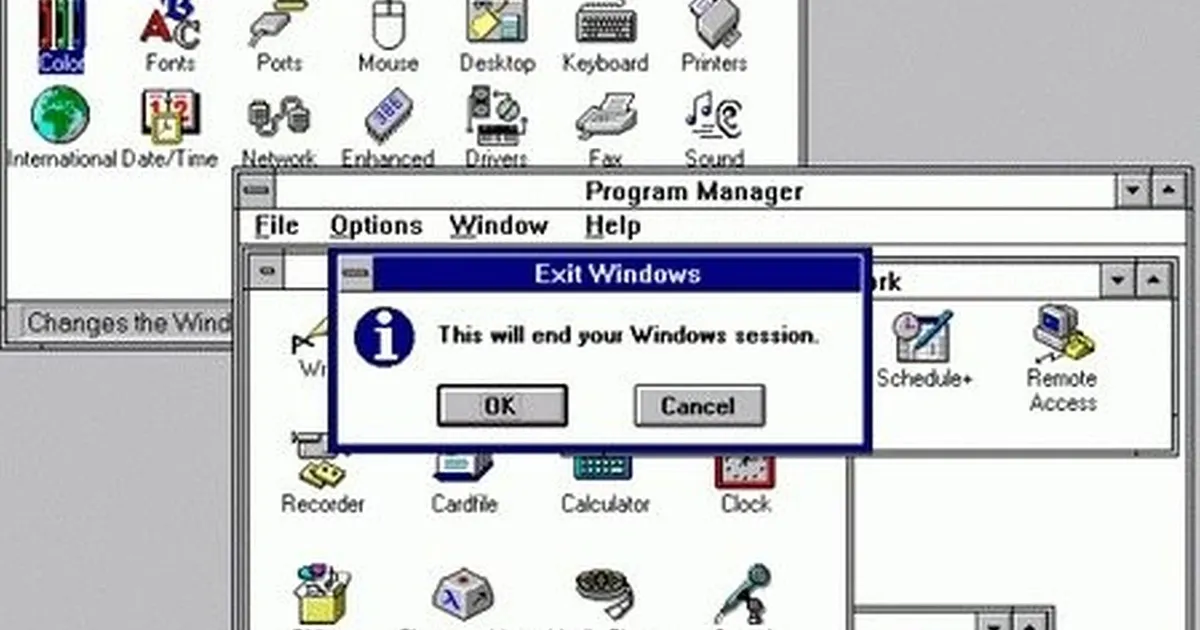 Mis tehisintellekt? Saksa raudtee kasutab vana Windowsi aastast 1993