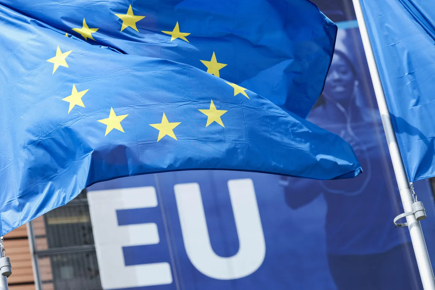 Euroopa Liidu lipud.