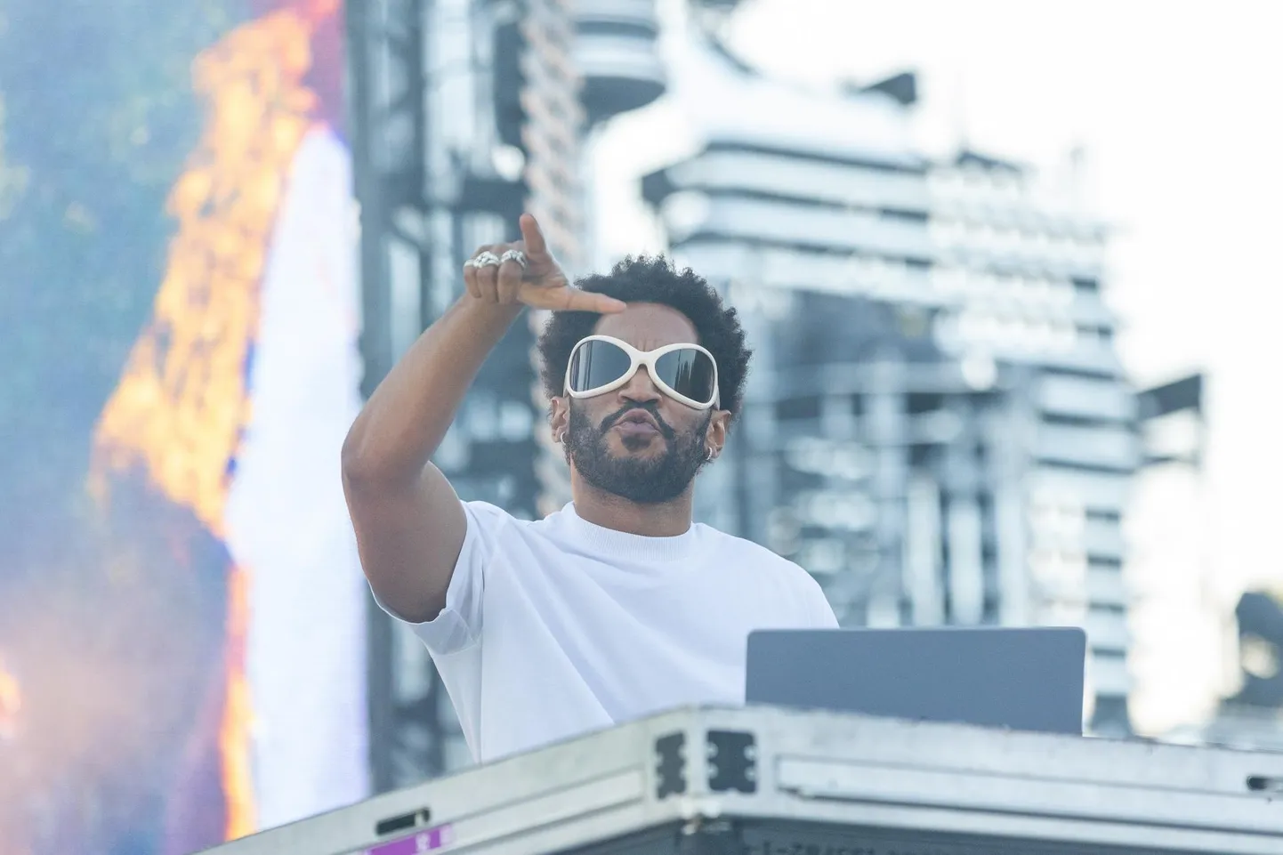 Kaytranada Tallinnas The Weekndi soojendamas.