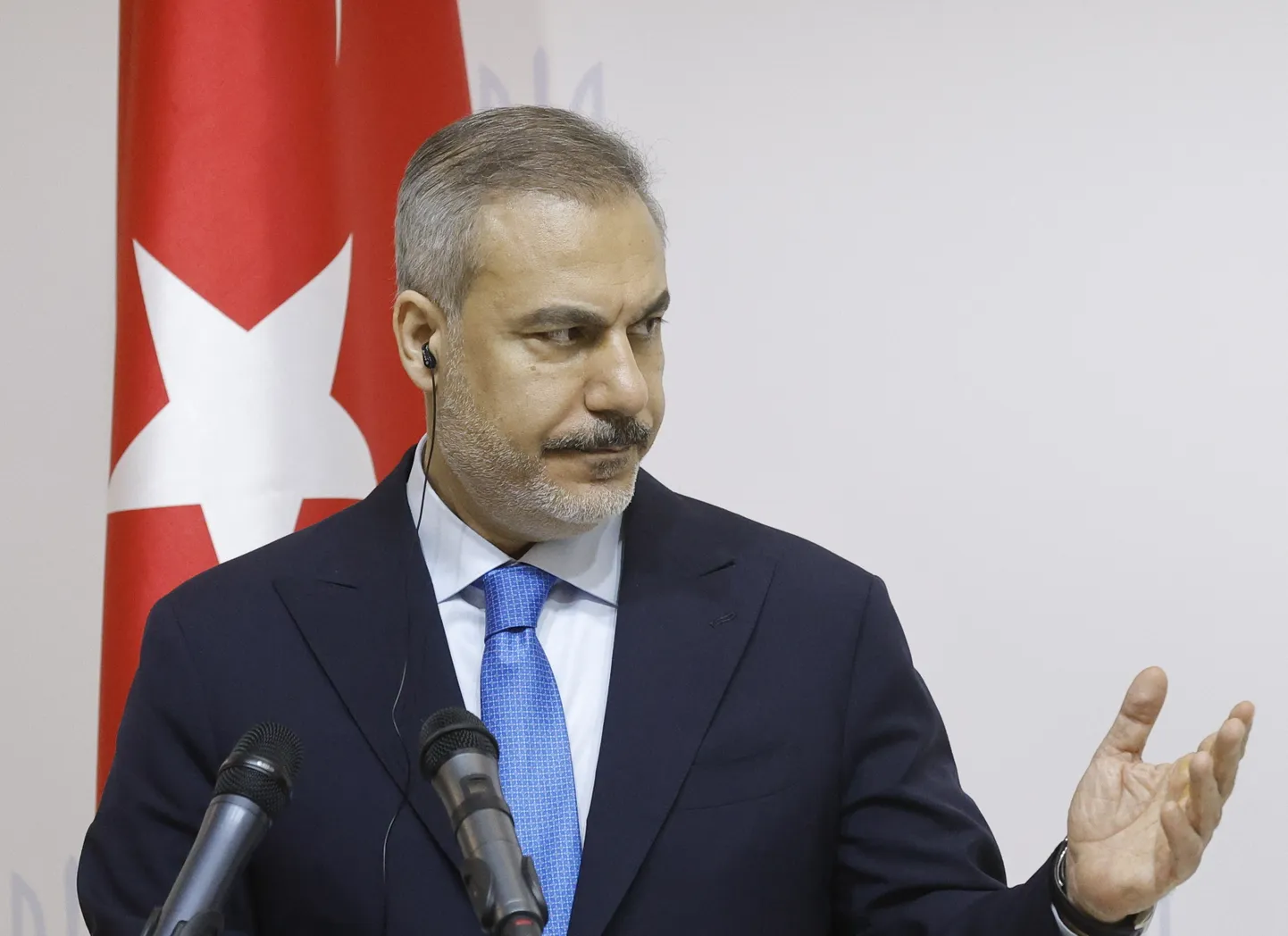 Turcijas ārlietu ministrs Hakans Fidans