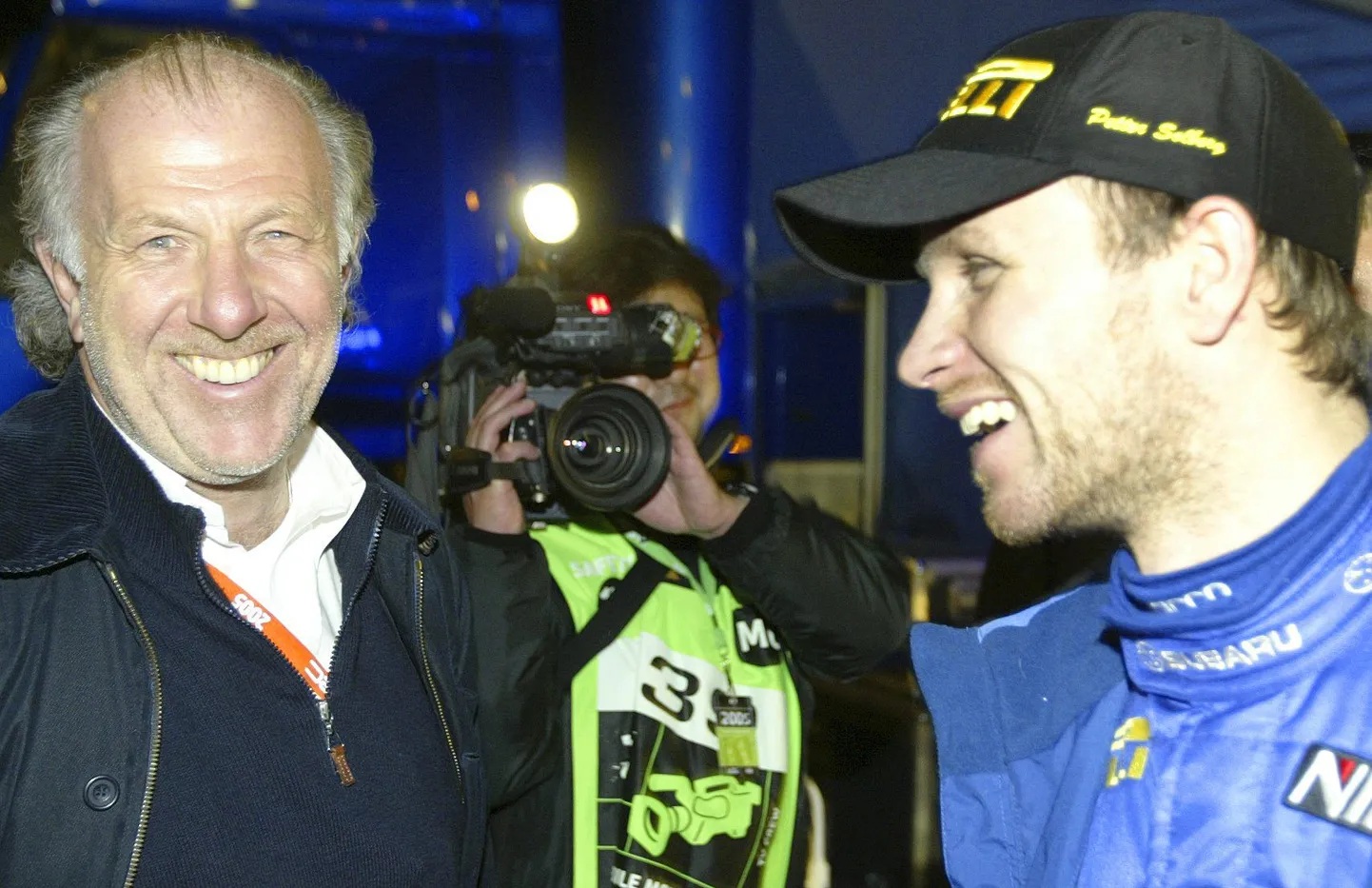 Petter Solberg (paremal) ja David Richards
