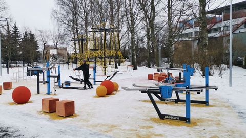 Tallinnas avati rekonstrueeritud Räägu park
