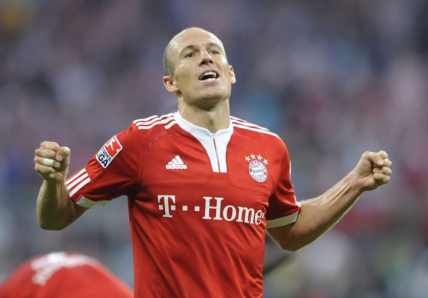 Arjen Robben Müncheni Bayerni särgis.