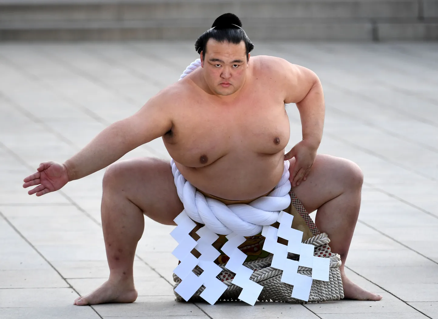 Kisenosato jõudis yokozuna tiitlini 2017. aastal.