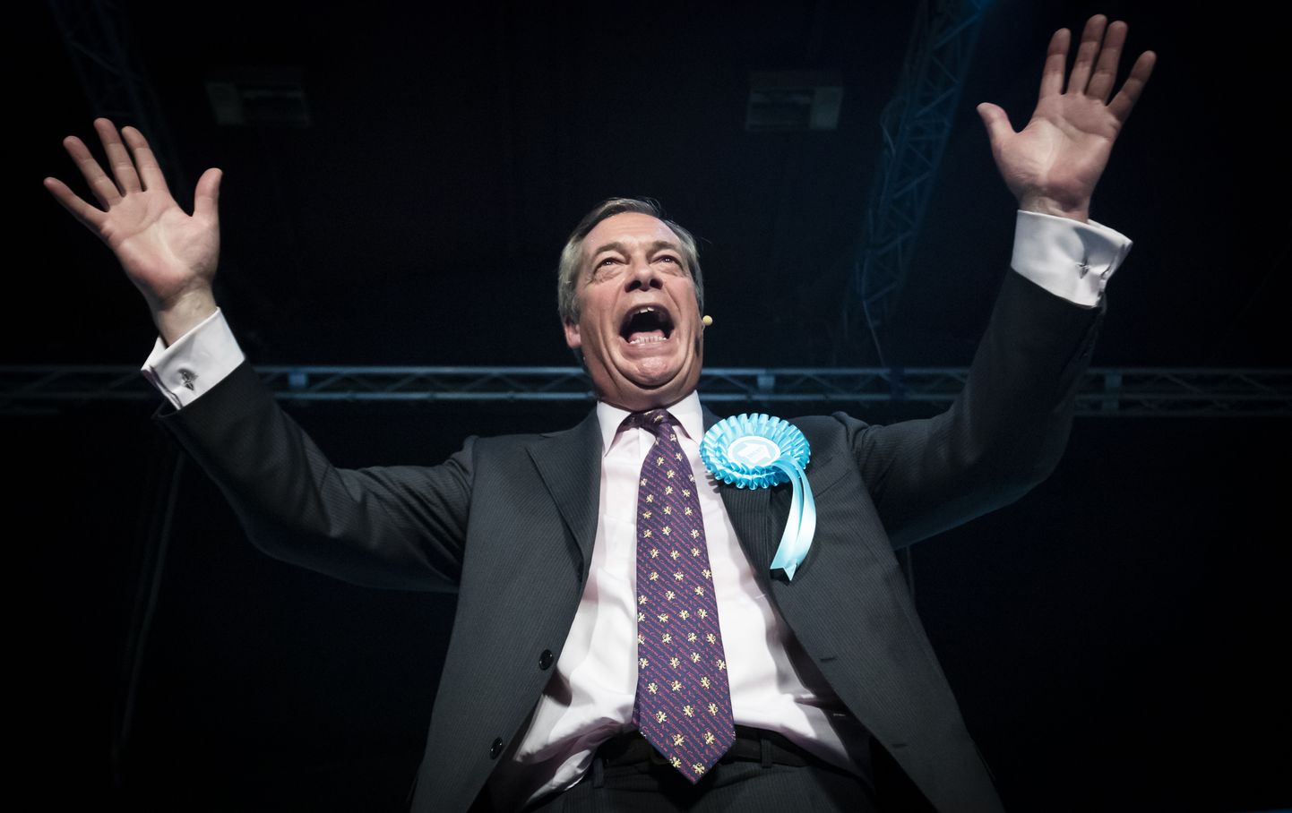 Brexit Partei liider Nigel Farage.