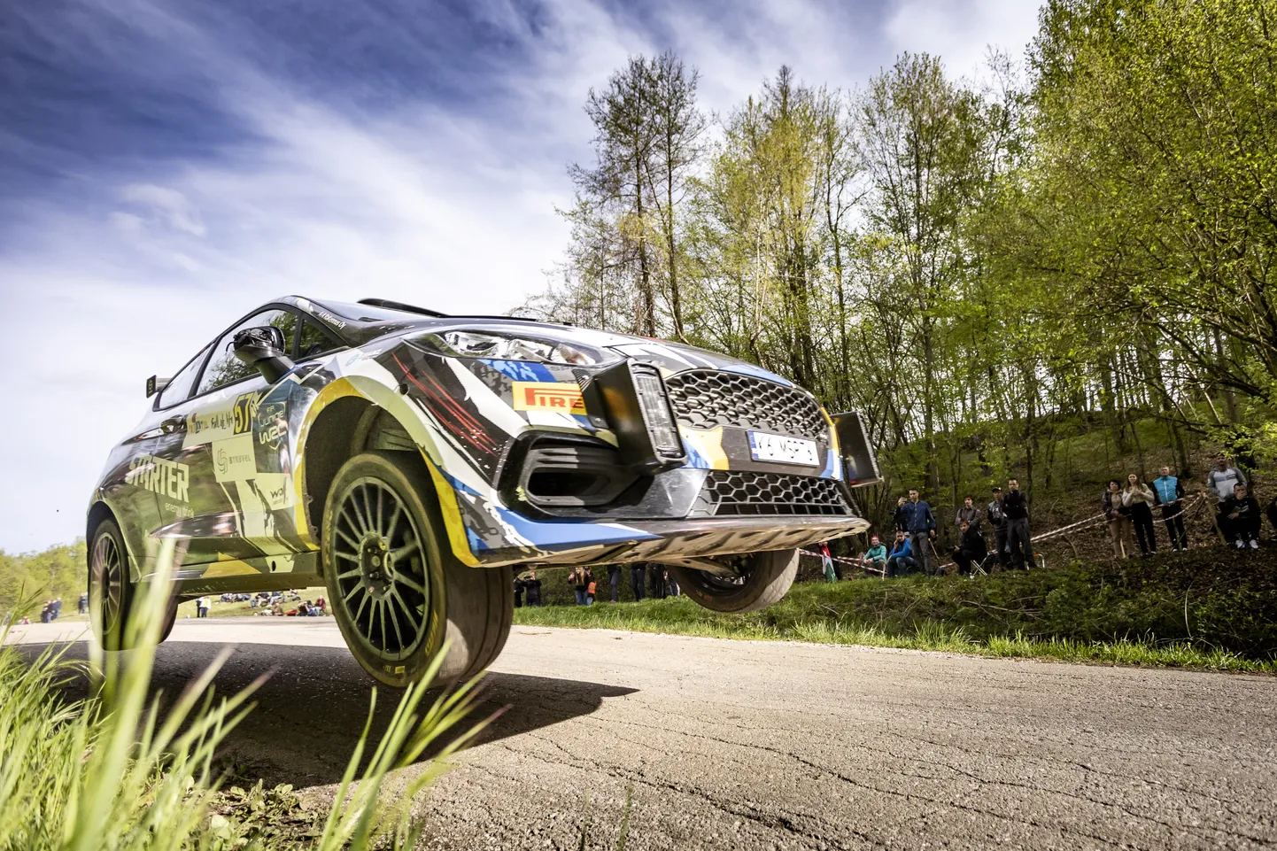 Robert Virves ja Aleks Lesk Horvaatia rallil.