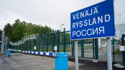 Kümned inimesed pääsesid Soome suletud idapiirist läbi
