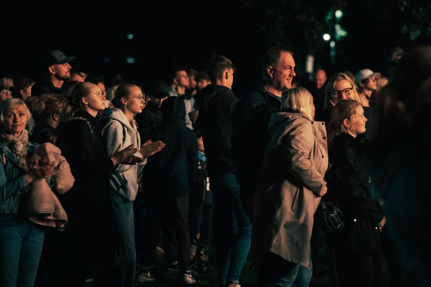 Valgusfestivali puhul on oluline tegur pimedus.