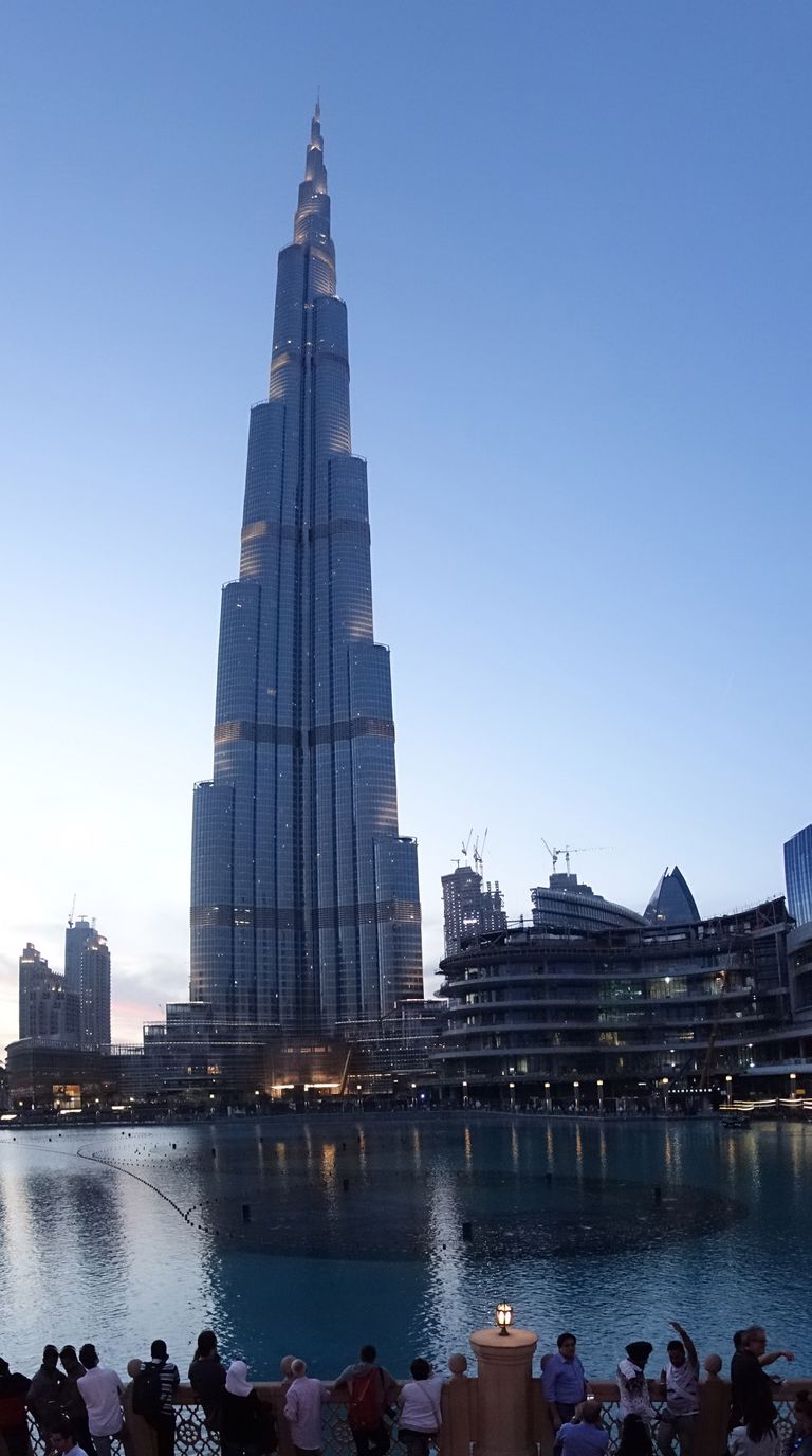 Dubais asuv maailma kõige kõrgem ehitis Burj Khalifa