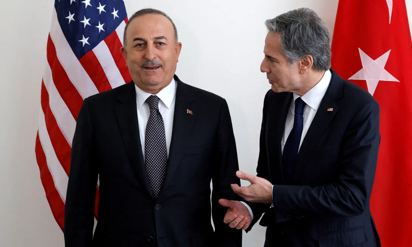 Mevlüt Çavuşoğlu ja Antony Blinken