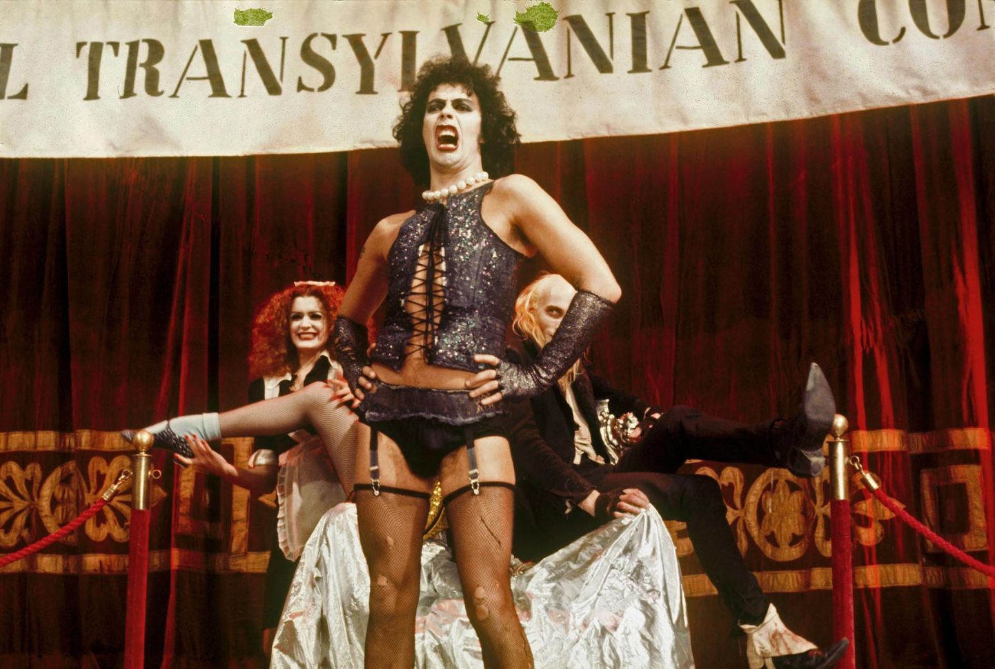 Tim Curry filmis ​«Rocky Horror Picture Show».