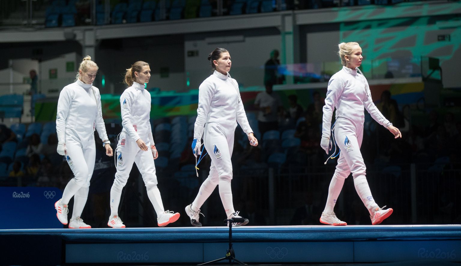 Rio olümpial neljanda koha saanud Kristina Kuusk, Irina Embrich, Julia Beljajeva ja Erika Kirpu astuvad kodusel MK-etapil publiku ette.