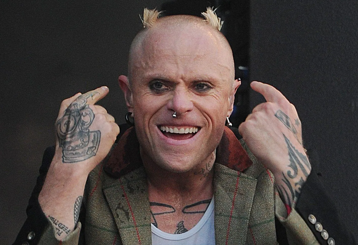 Keith Flint esineb Prodigy koosseisus 2011. aastal Moskvas.