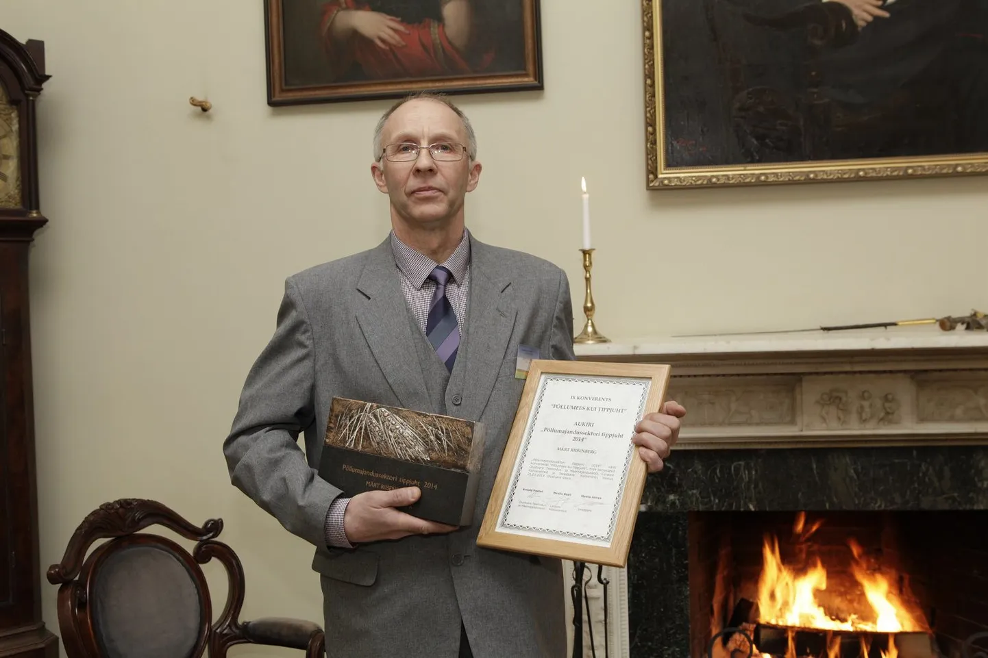 Põllumajanduse tippjuht 2014 on Märt Riisenberg