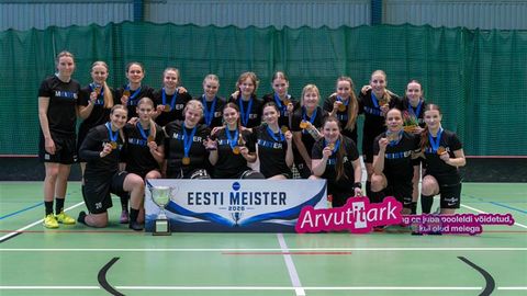 Sparta saalihokinaiskond võitis Eesti meistritiitli