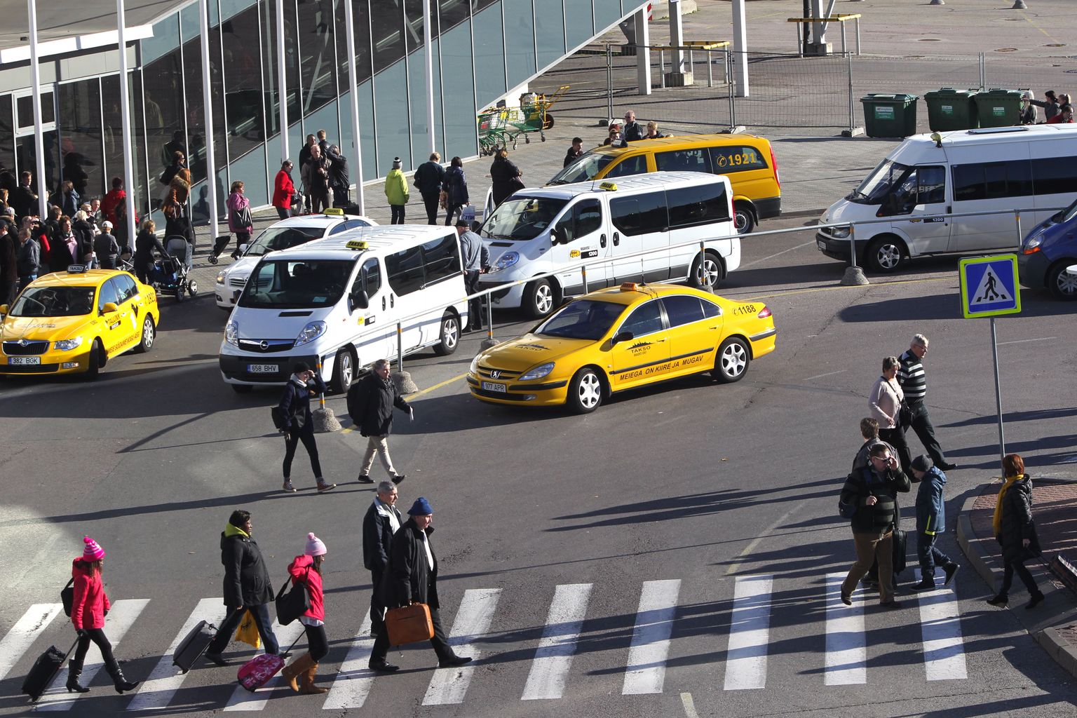 Taksod Tallinna sadamas