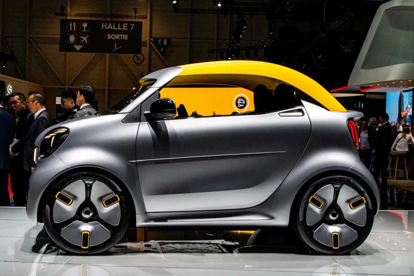 Женевский автосалон. Smart Forease+.