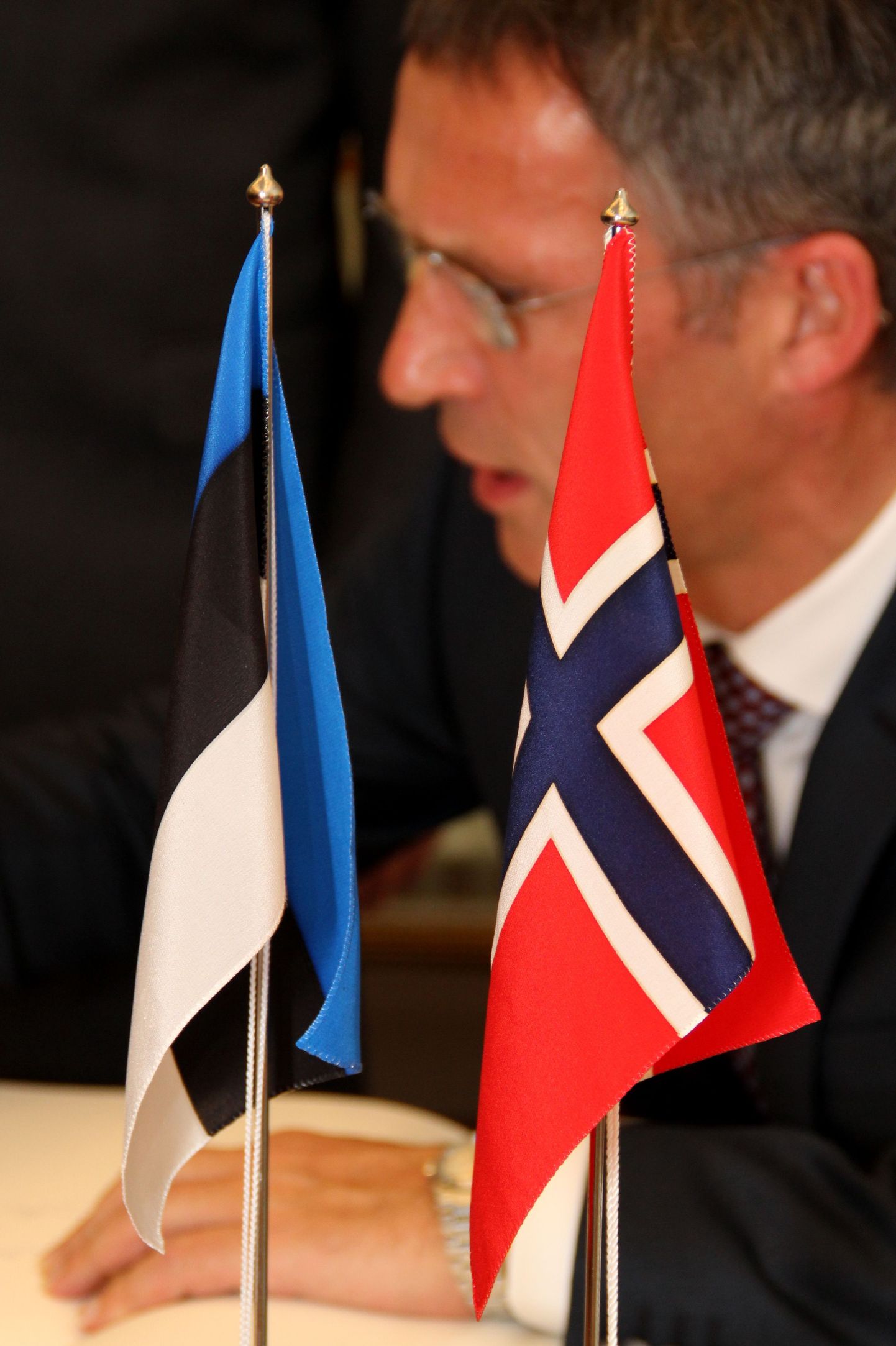 Norra peaminister Jens Stoltenberg töövisiidil Eestis 12. oktoobril 2011.