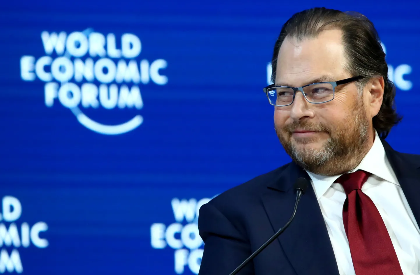 Salesforce'i asutaja, esimees ja tegevdirektor Marc Benioff.