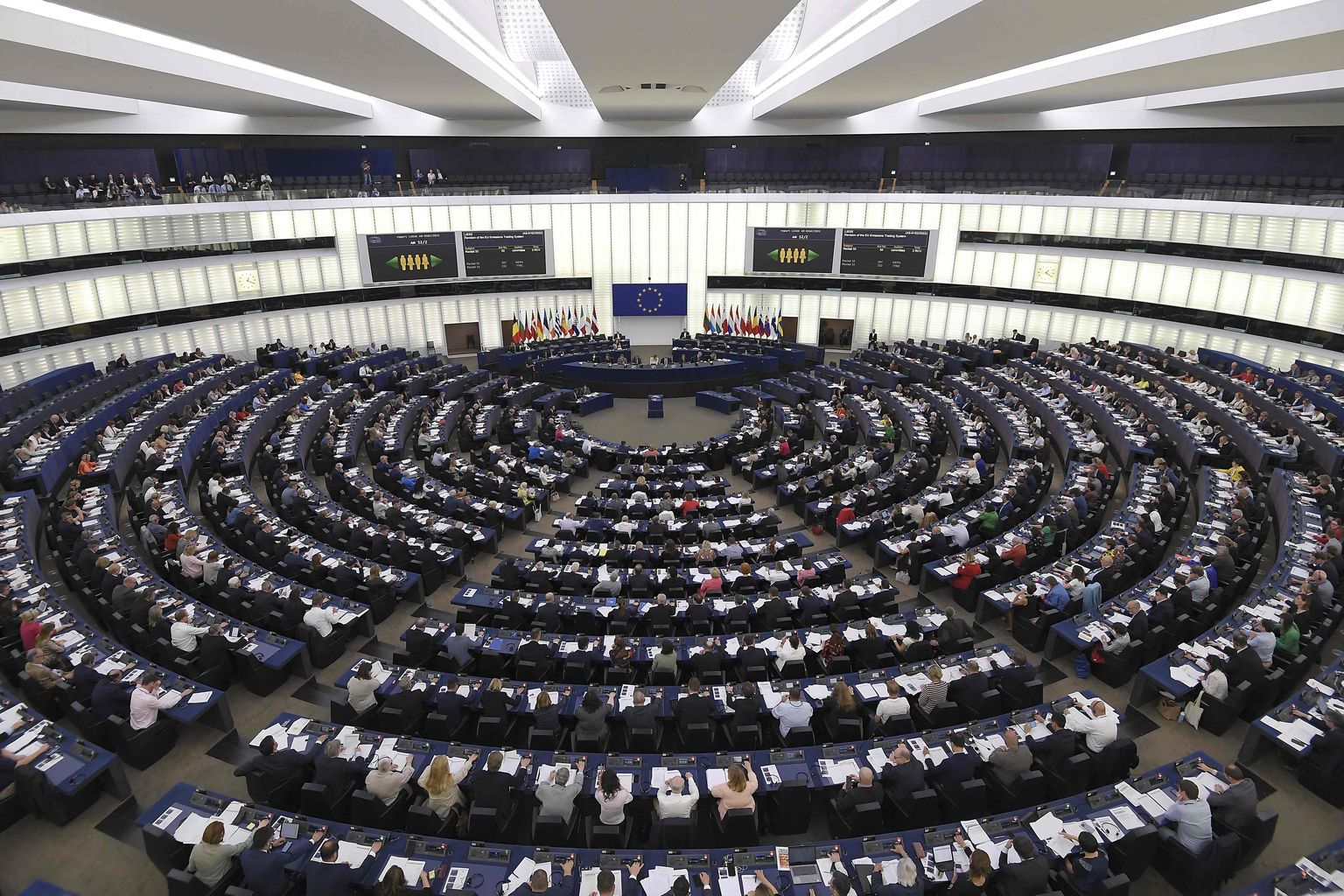 Euroopa Parlamendi istung Strasbourg'is.