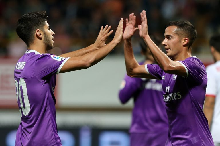 Marco Asensio (vasakul) ja Lucas Vazquez on teeninud korralikult mänguaega.
