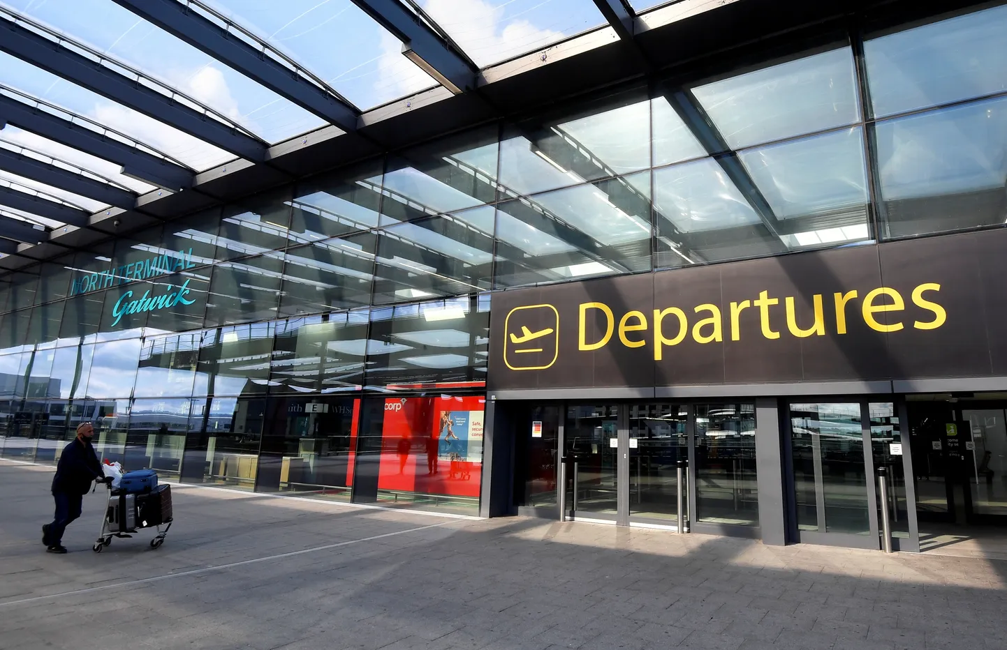 Londoni Gatwicki lennujaam.