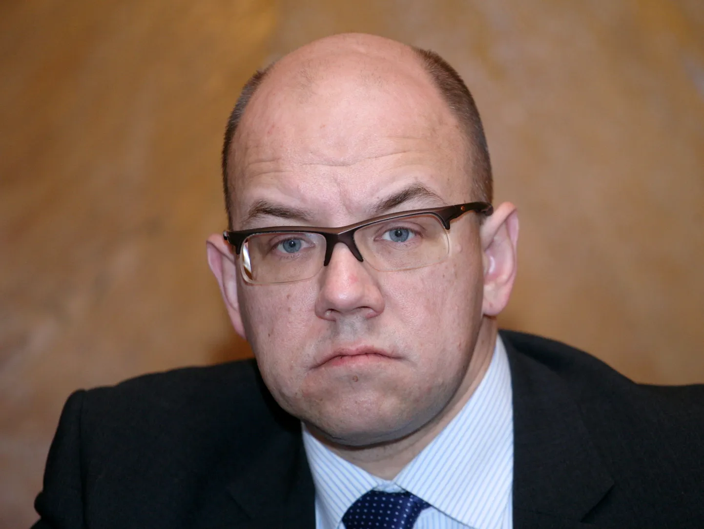 Latvijas Radio 2 direktors Armins Ronis piedalās Latvijas Radio rīkotajā preses konferencē, kurā informē par uzņēmuma darbības aktualitātēm.