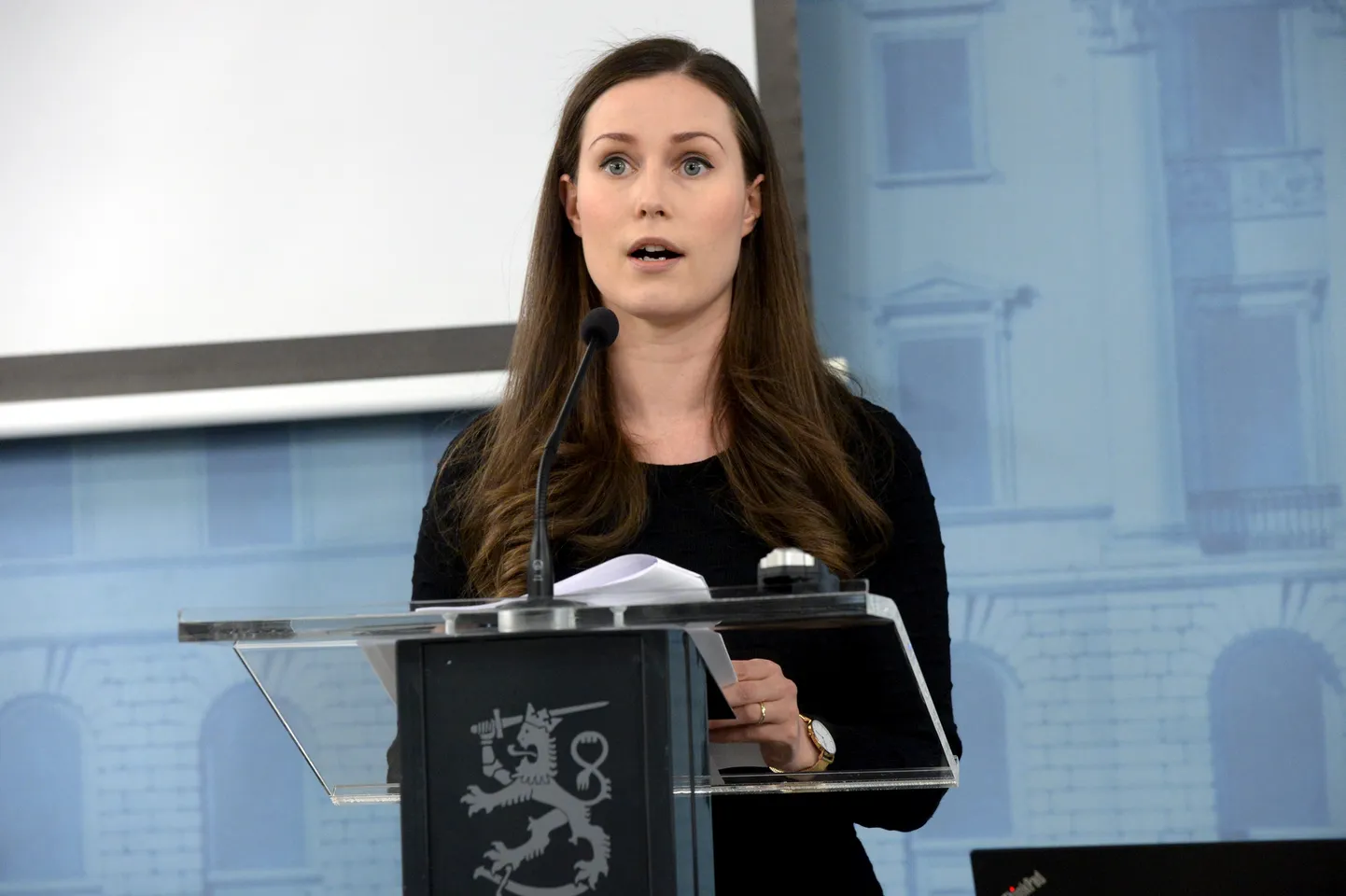 Soome sotsiaaldemokraatide liider, peaminister Sanna Marin.