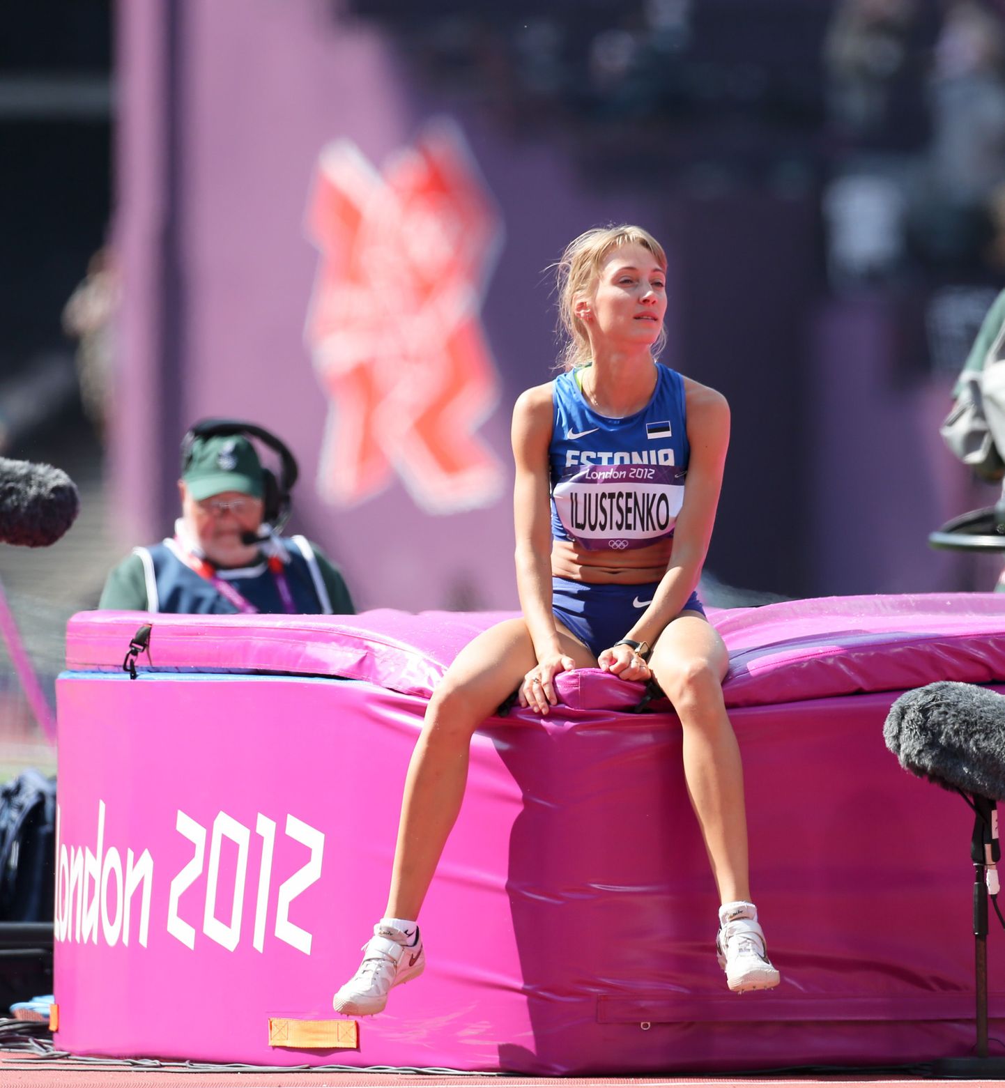 Anna Iljuštšenko Londoni olümpial.