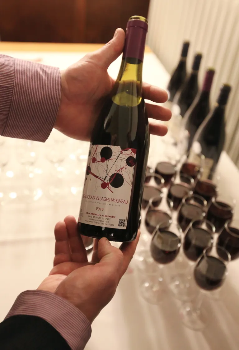 Beaujolais´ värske vein.