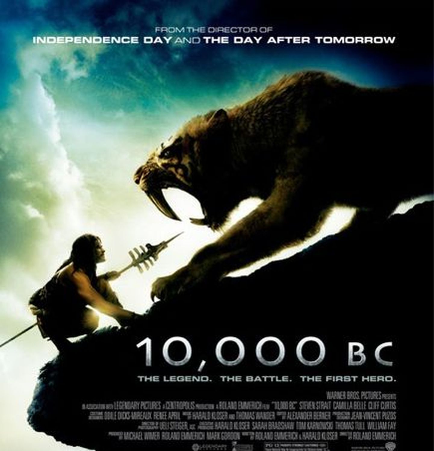 Filmi «10 000 B.C.» reklaamplakat
