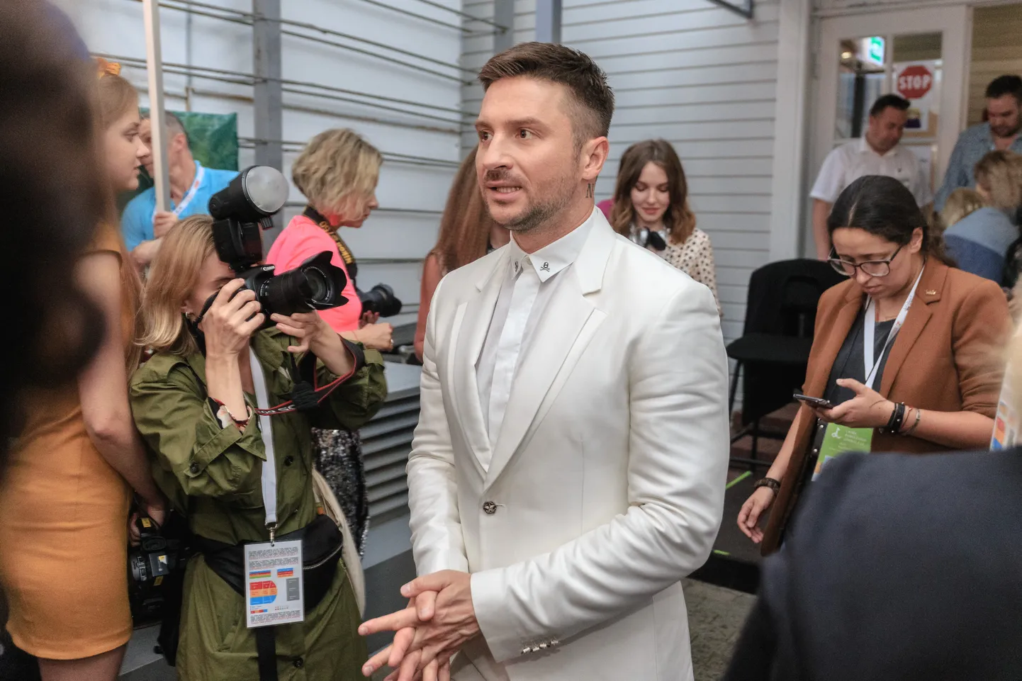 Сергей Лазарев в Юрмале на фестивале Laima Rendezvous Jūrmala в 2019 году
