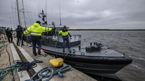 Военно-морские силы Эстонии получили два новых катера
