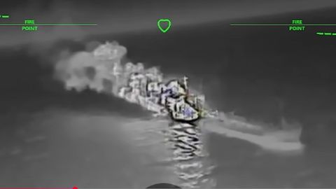 VIDEO ⟩ Ukraina droonirünnak tabas kümmet sanktsioonide all olevat Vene laeva