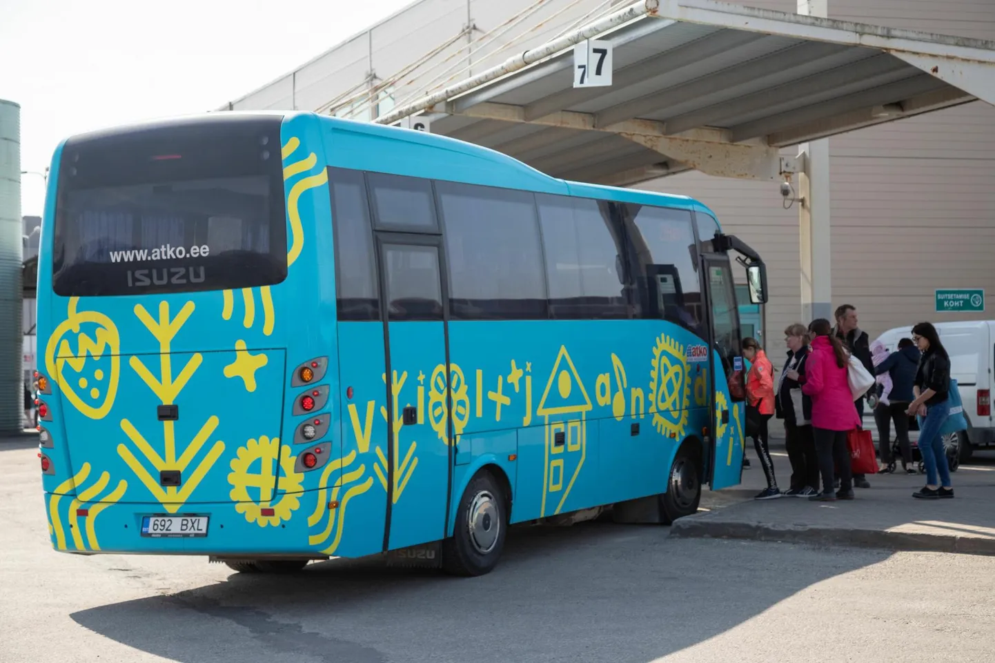 Atko buss. Pilt illustratiivne