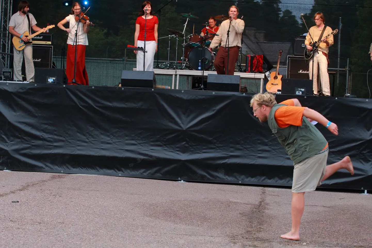 Eelmisel aastal nautis festivalimelu ka luuletaja Contra.