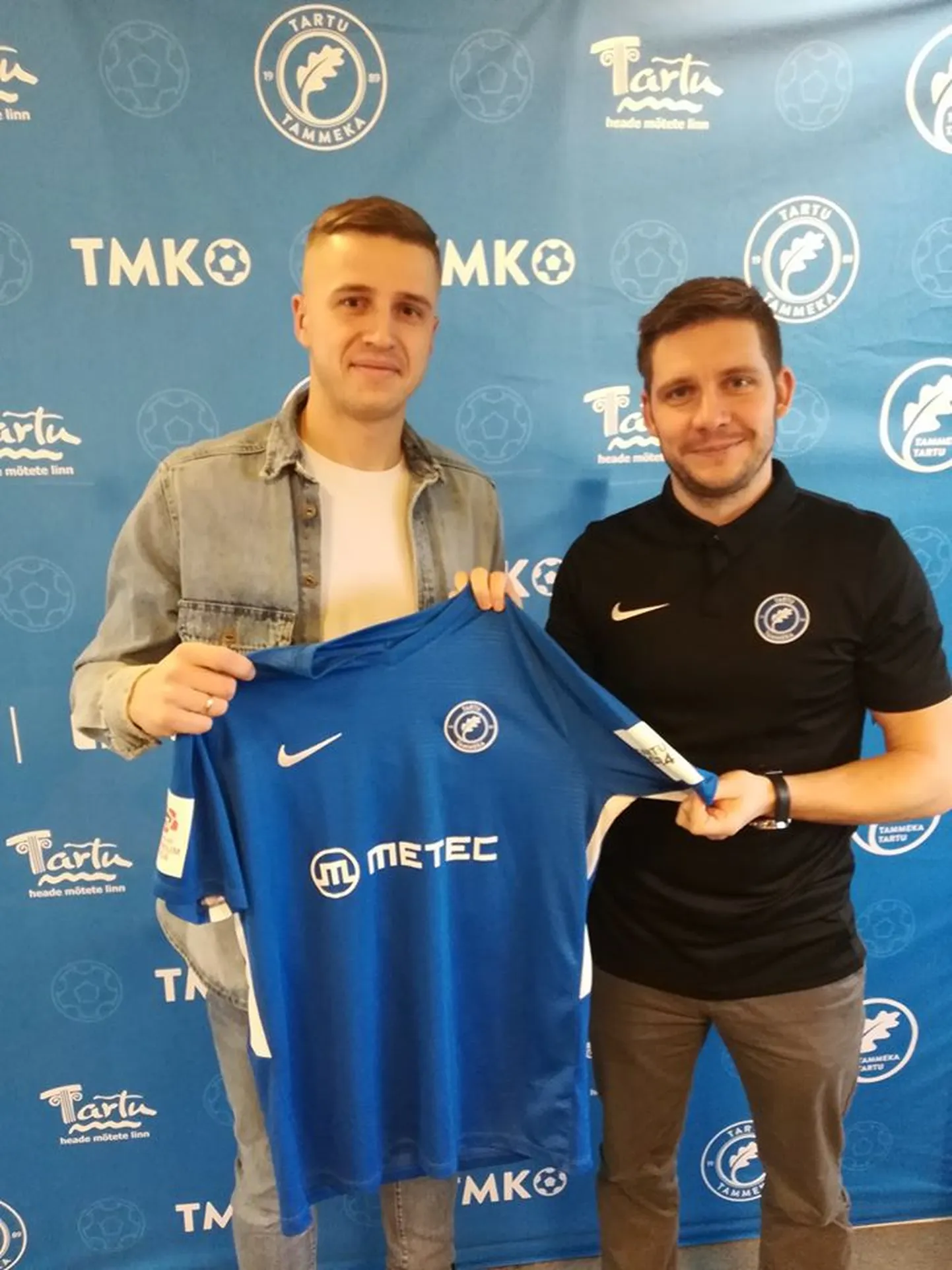 Igor Dudarev (vasakul) koos Kristjan Tiirikuga.