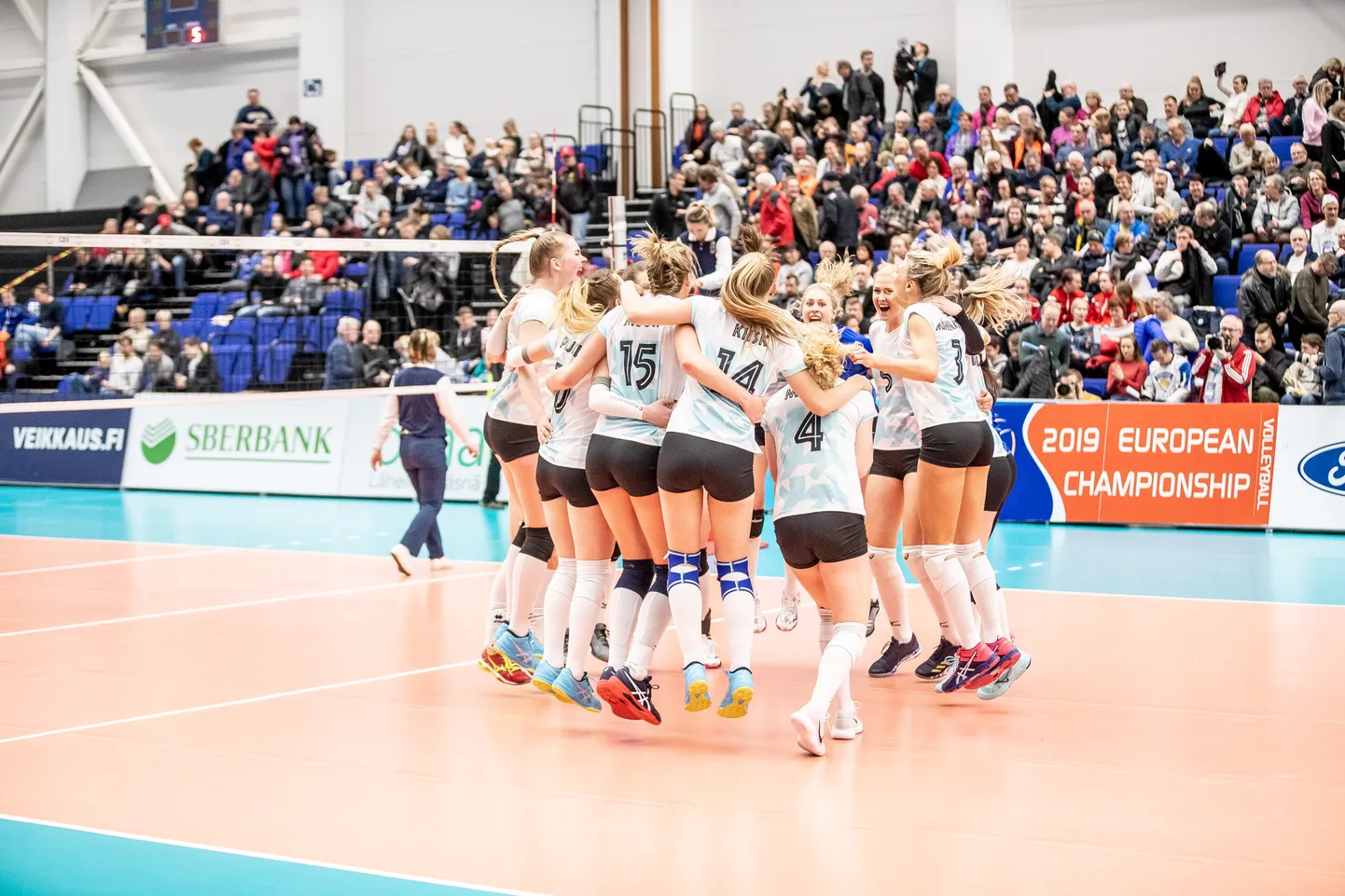 Eesti võrkpalli rahvusnaiskond.