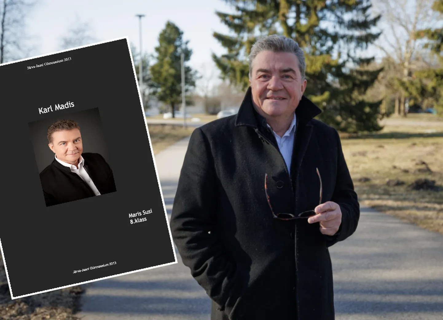 Referaat Karl Madisest on üles laaditud 2013. aasta maikuus ning selle esiküljel vaatavad vastu Karl Madise pilt ning autori nimi ja klass: «Maris Susi, 8. klass».